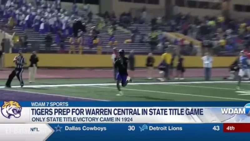 Hattiesburg Pursues Class 6A Football State Title for Second Year Running