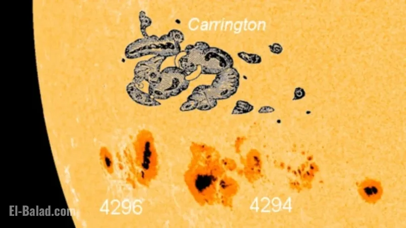 Massive Sunspot Threatens Earth, Echoing Carrington Event