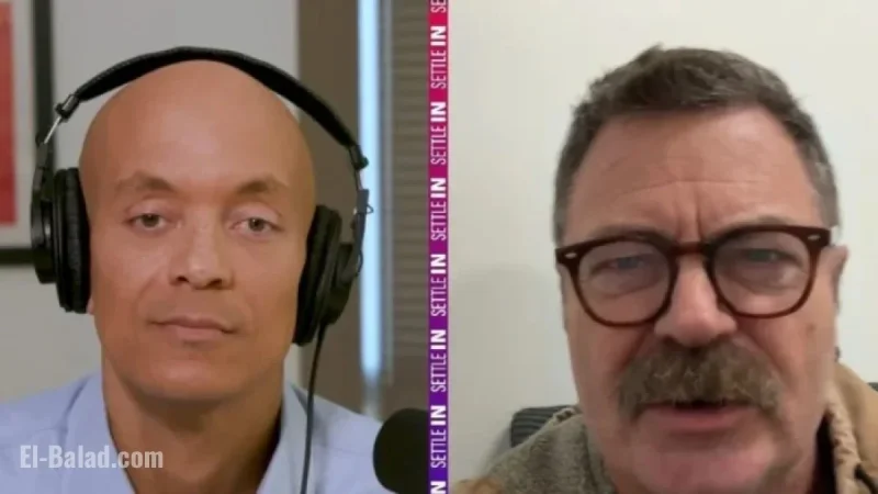 Nick Offerman Joins Geoff Bennett on ‘Settle In’ Podcast