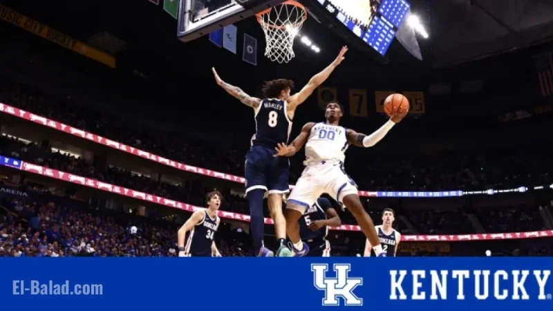 No. 18 Kentucky Defeated by No. 11 Gonzaga in UK Athletics Showdown