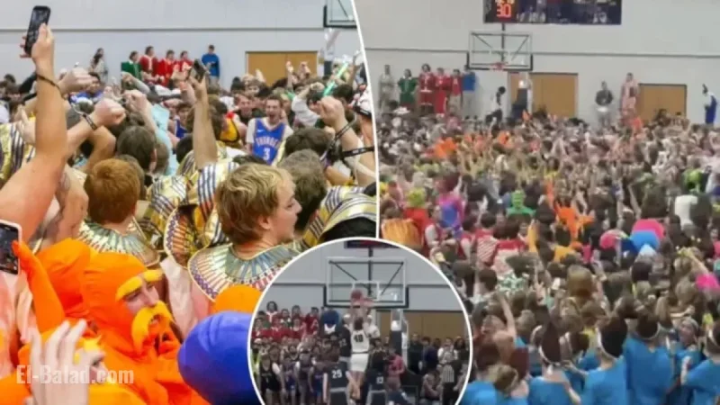 Taylor University Fans Storm Court in Chaotic ‘Silent Night’ Tradition During 118-33 Win