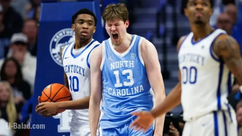 UNC Basketball Surges with Winning Plays in Victory Over Kentucky