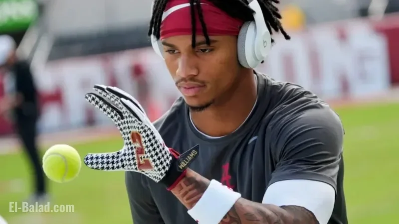 Alabama’s DeBoer Explains Ryan Williams’ Absence in Iron Bowl Plays