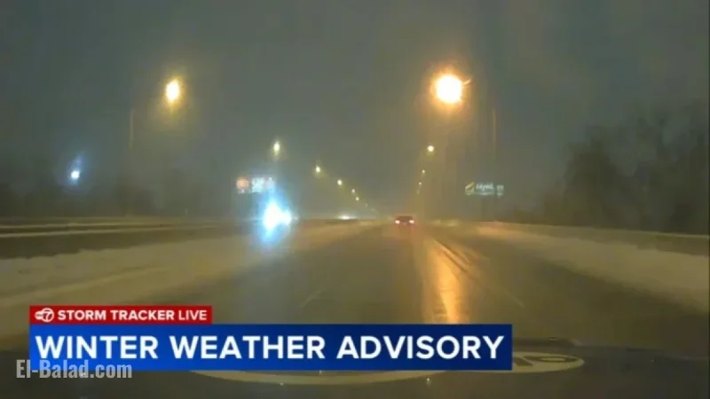 Chicago Snowstorm Disrupts Roads, Delays O’Hare Flights; More Snow Expected