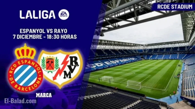 Espanyol vs. Rayo Vallecano: LaLiga EA Sports Match Time and TV Details