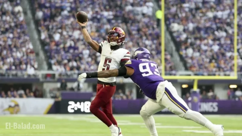 Jayden Daniels’ Return Uncertain After Left Elbow Reinjury