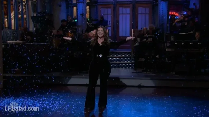 Melissa McCarthy Braved a Snowstorm on Saturday Night Live