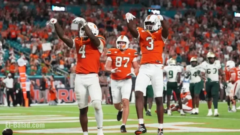 Miami Hurricanes to Face Texas A&M Aggies in 2026 College Football Playoff