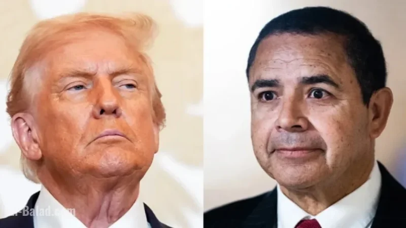 Trump Criticizes Rep. Cuellar’s Democratic Run Post-Pardon