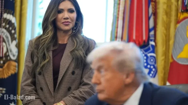Trump May Soon Replace Kristi Noem, Sources Suggest