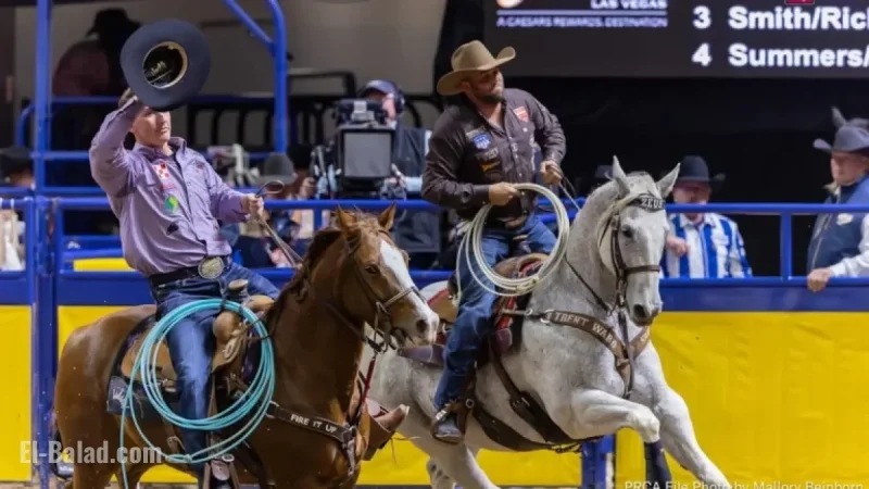 Underdogs Triumph, Upsetting Round 1 of 2025 NFR Team Roping