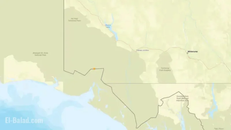 Earthquake Hits Yukon-Alaska Border, Shaking Felt in Whitehorse