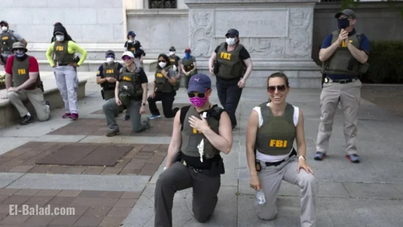FBI Agents Sue Alleging Unlawful Dismissal Over Protest Kneeling