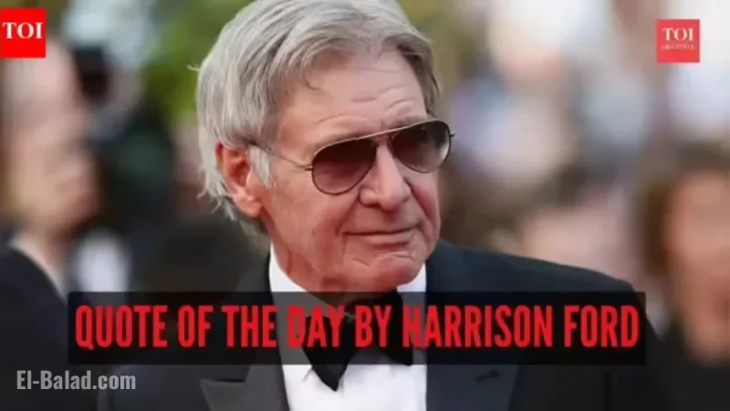 Harrison Ford Inspires: “Hold Onto What Matters” Quote of the Day