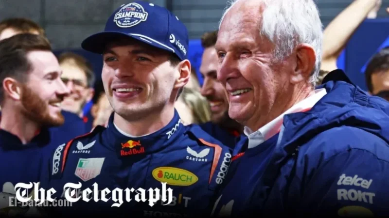 Helmut Marko, Max Verstappen’s Ally, to Exit Red Bull