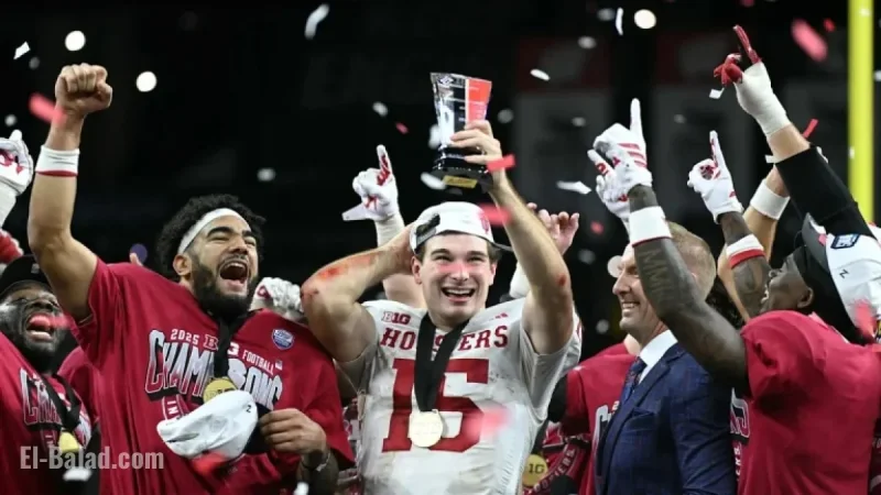 Indiana Achieves Unprecedented Rise to Top CFP Seed from Losingest Program