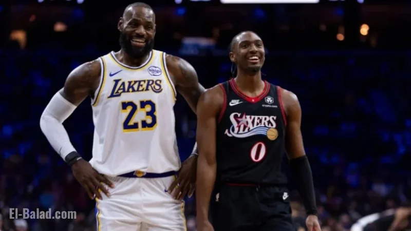 James’ Clutch Three, Doncic’s Triple-Double Propel Lakers Past 76ers