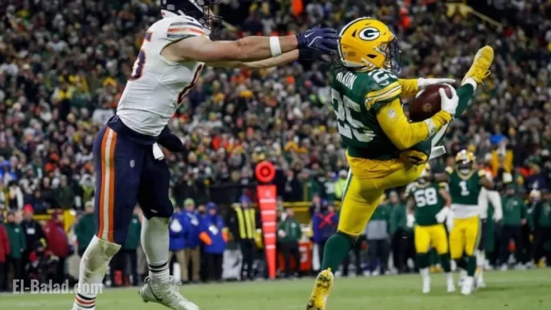 Keisean Nixon Propels Packers to First Place with Win Over Bears