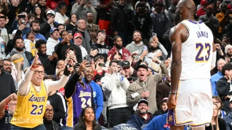 LeBron James’ 10-Point Surge Seals Lakers’ Victory