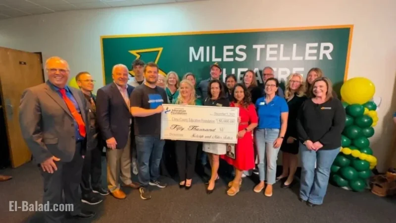 Lecanto High Honors Miles Teller with Theatre Naming Ceremony