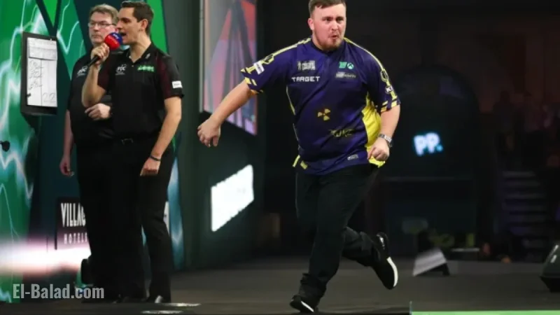 Littler Leads Dominant Return to Alexandra Palace