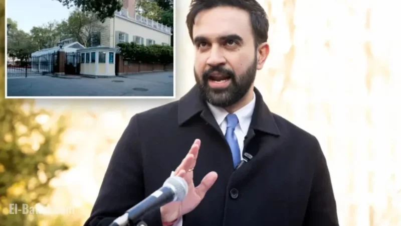 Mayor-Elect Zohran Mamdani Moves from Queens Apartment to Gracie Mansion