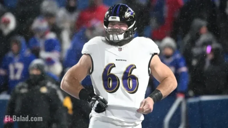 Ravens Guard Suspended for Violating NFL Substance Abuse Policy