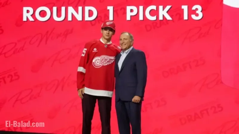 Red Wings’ Carter Bear Joins Team Canada for 2026 World Juniors