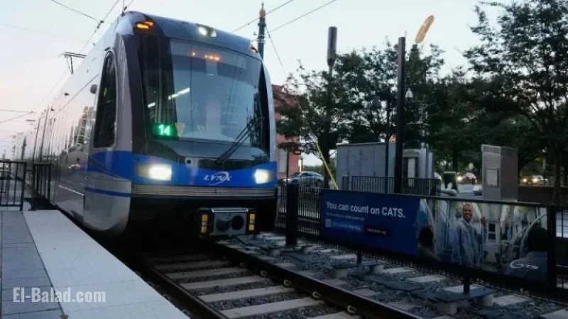 Suspect Arrested in Stabbing on Charlotte Light Rail Line