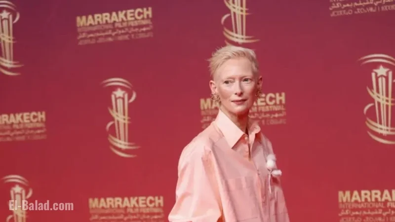 Tilda Wins Best-Dressed at Film Festival Again