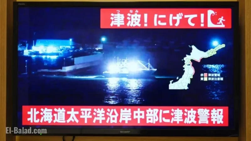 Tsunami Alert in Japan: Magnitude 7.6 Quake Threatens Pacific Coast