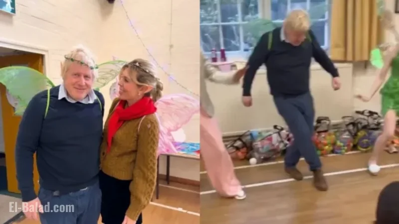 Boris Johnson Dances ‘Cha Cha Slide’ in Wings for Daughter’s Birthday