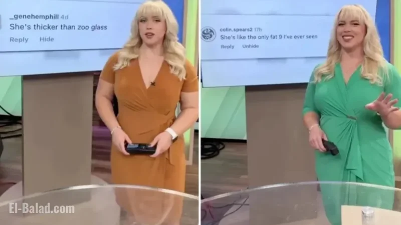 Curvy News Anchor Silences Critics with Witty On-Air Response