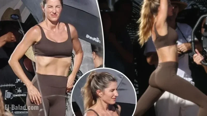 Gisele Bündchen Flaunts Fit Physique in Miami Sun Photo Shoot