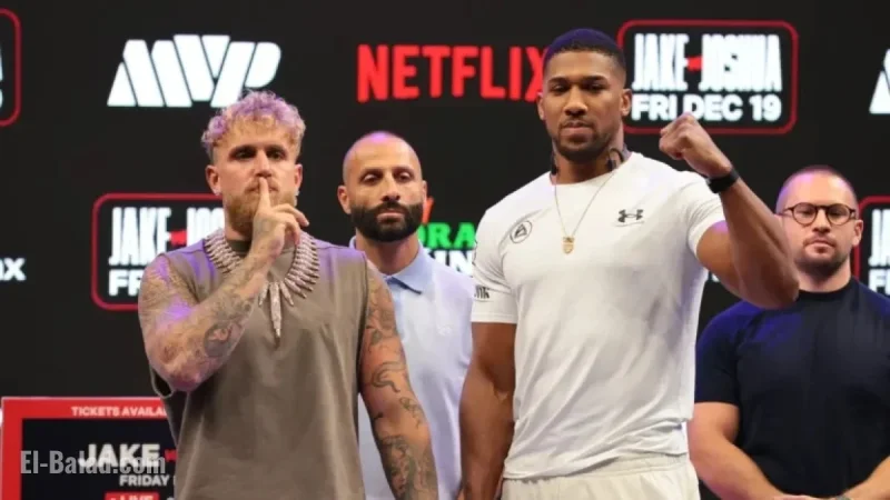 Jake Paul vs. Anthony Joshua: Netflix Fight Date and Time Revealed