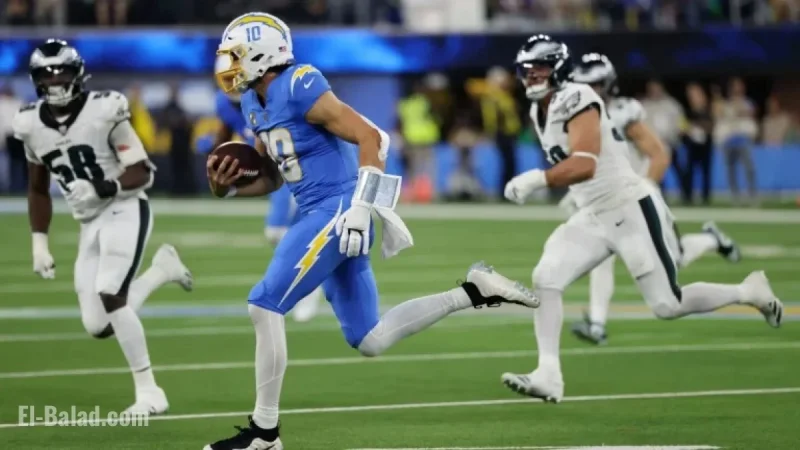 Jim Harbaugh Hails Justin Herbert as a Superhero Quarterback