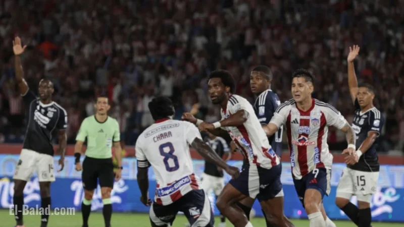 Junior Battles for Liga Final Spot; Medellín Eyes Libertadores Qualification