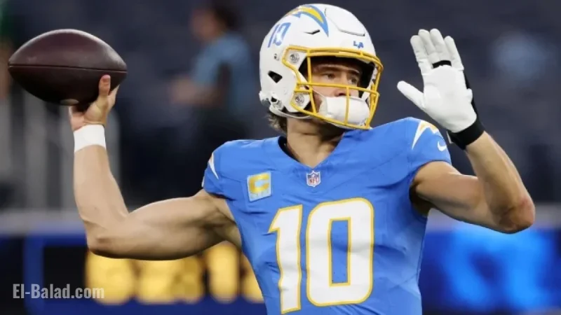 Justin Herbert Starts Against Eagles Following Hand Surgery