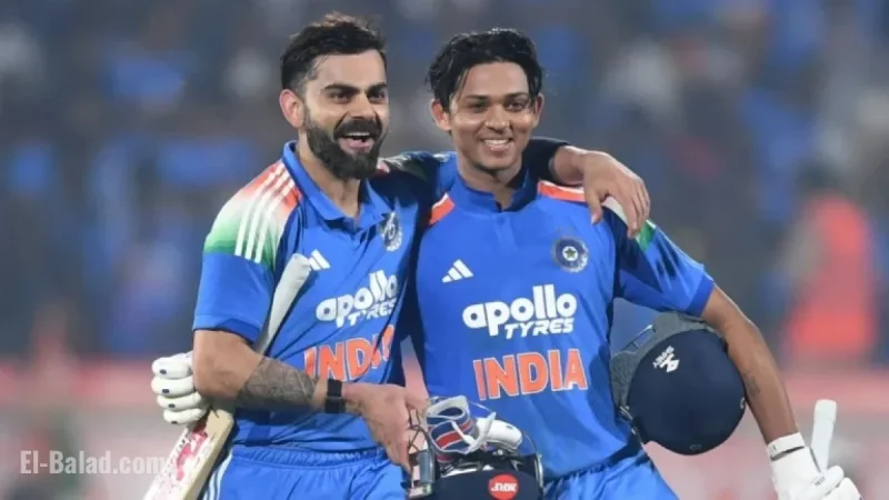 Kohli’s Six-Hitting Spree; Jaiswal Joins All-Format Centurions