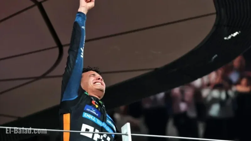 Lando Norris Chooses 2026 F1 Car Number