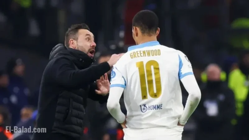 Marseille Boss Criticizes Mason Greenwood, Former Manchester United Star