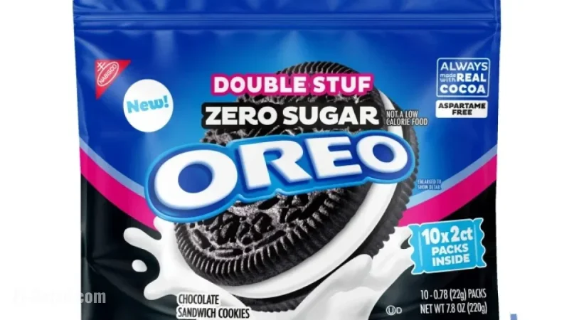 Oreo Launches Zero-Sugar Cookies in the US