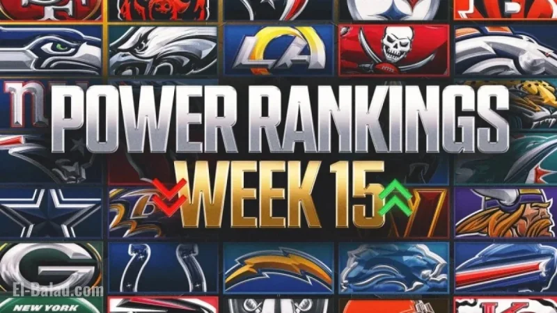Week 15 NFL Power Rankings: Super Bowl Race Wide Open 2025