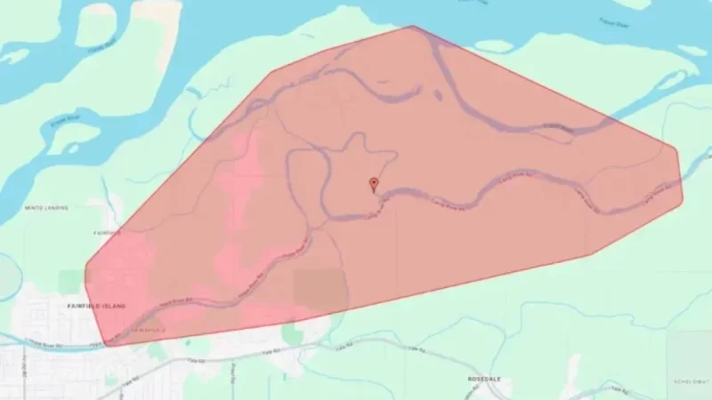 Windstorm Triggers Power Outages Across Chilliwack Region