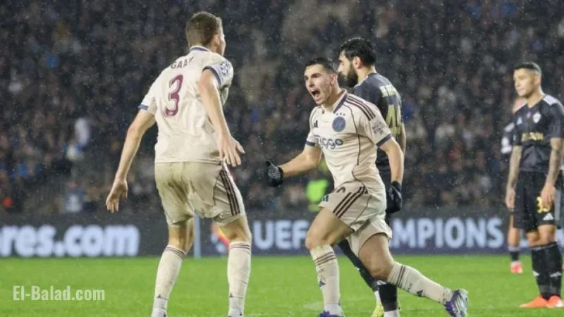 Ajax Triumphs Over Qarabag: Turns 2-1 Deficit Into 3-2 Victory