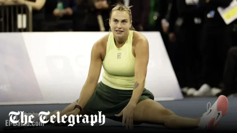 Aryna Sabalenka Criticizes Inclusion of Transgender Players as Unfair