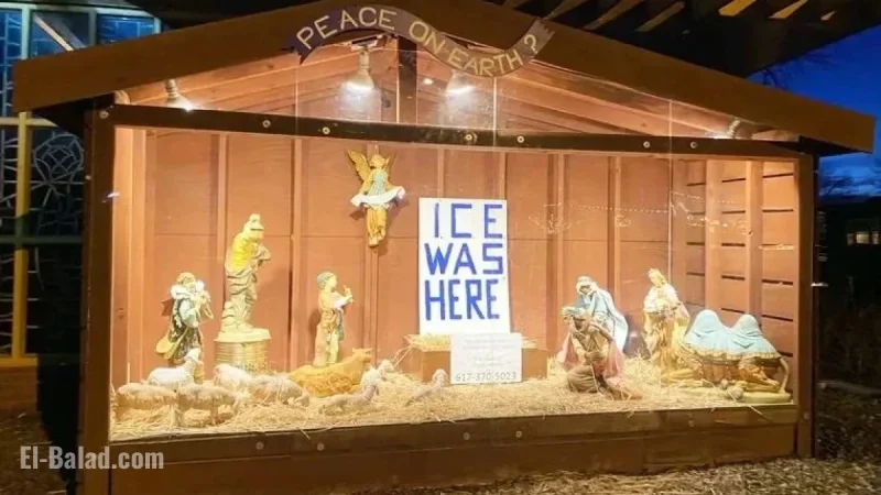 Boston Pastor Defies Order to Remove Anti-ICE Nativity Scene