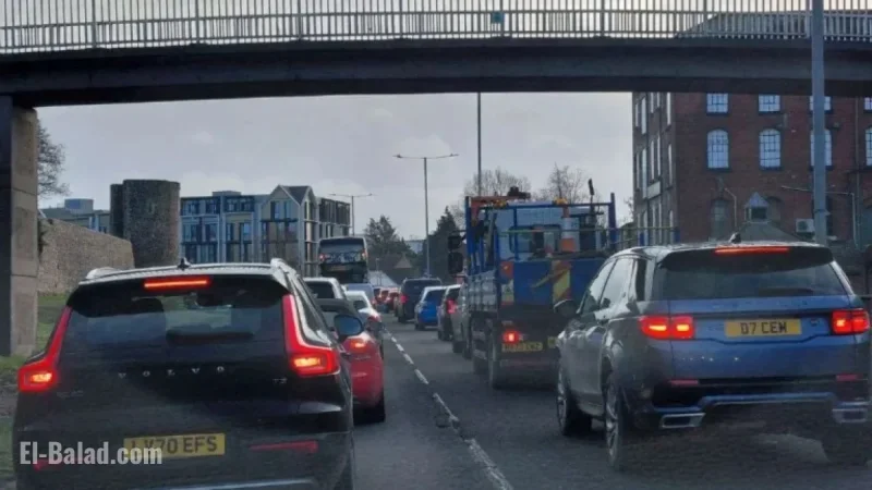 City Centre Gridlock Causes Major Traffic Disruption