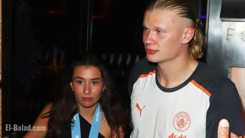 Erling Haaland’s Girlfriend’s Three-Word Remark Stirs During Man Utd Match