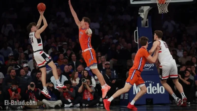 Gators Fall Short in Tight Battle Against UConn
